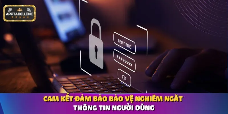 Cam kết đảm bảo bảo vệ nghiêm ngặt thông tin người dùng